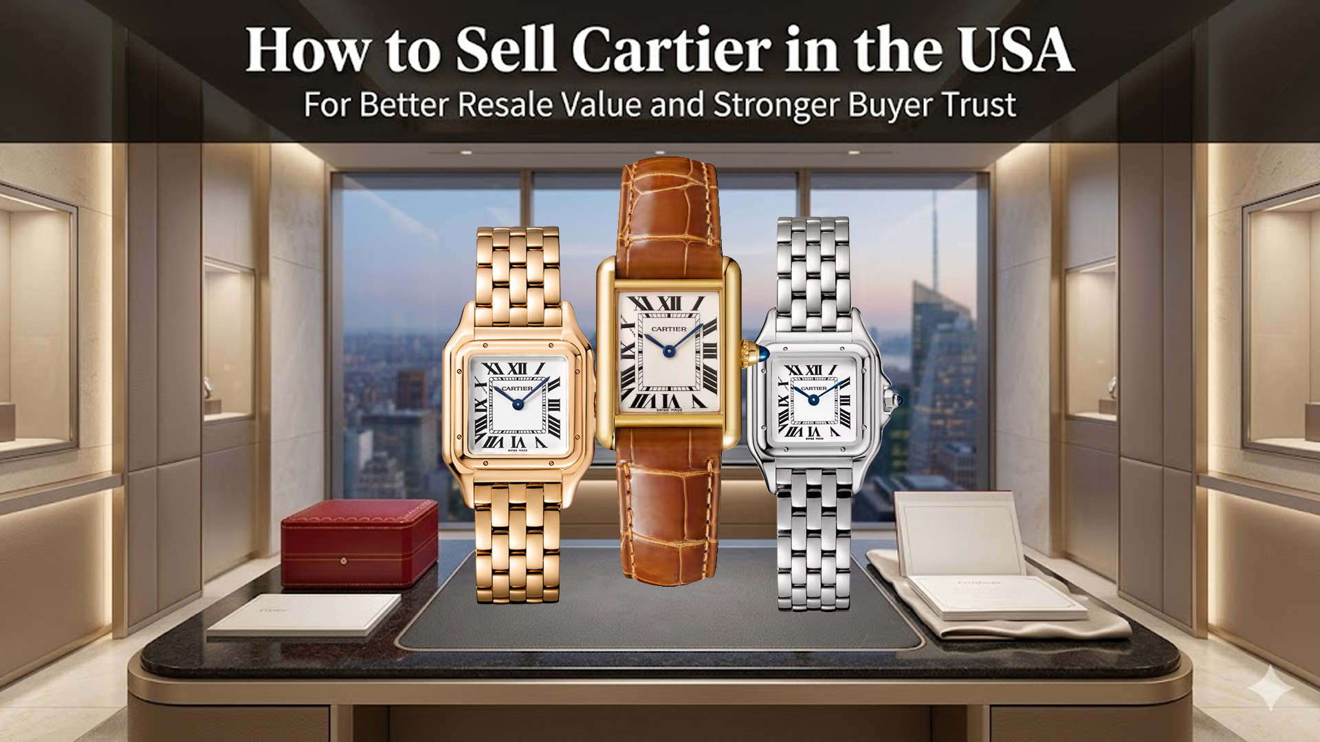 How to Sell Cartier in the USA for Better Resale Value, Stronger Buyer Trust, and a Smoother Luxury Watch Sale