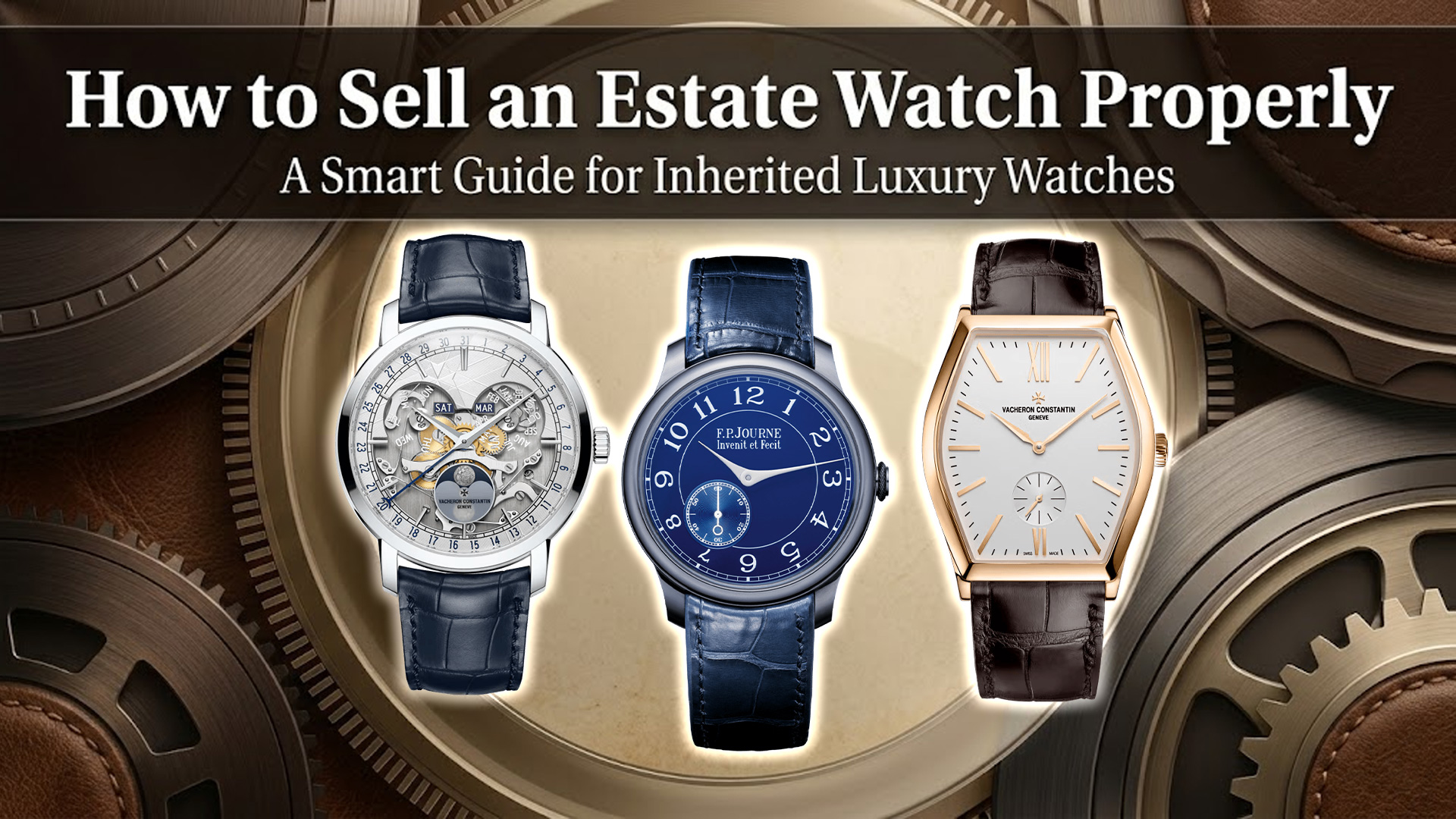 Inherited Luxury Watches: How to Sell an Estate Watch Properly