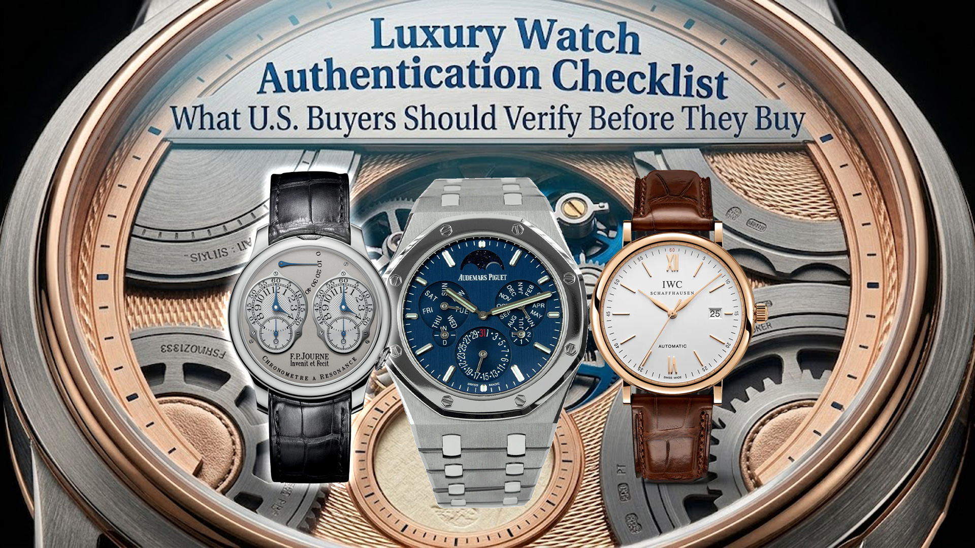 Luxury Watch Authentication Checklist for U.S. Buyers