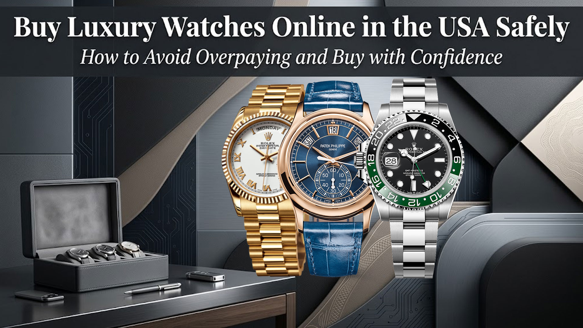 How to Buy Luxury Watches Online in the USA Safely Without Overpaying