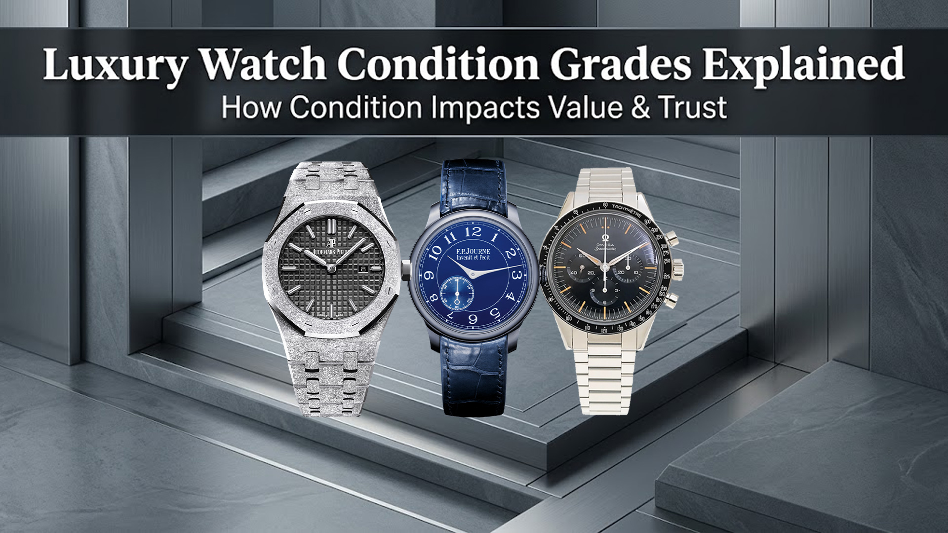 Luxury Watch Condition Grades Explained: New, Unworn, Excellent, and Pre-Owned