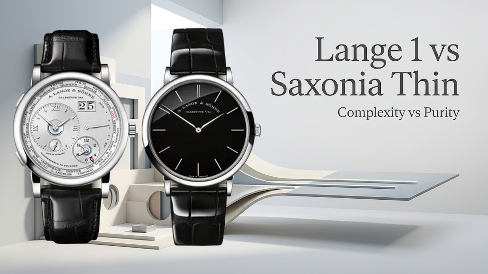 A. Lange & Söhne Lange 1 vs Saxonia Thin: Which German Dress Watch Should You Buy?