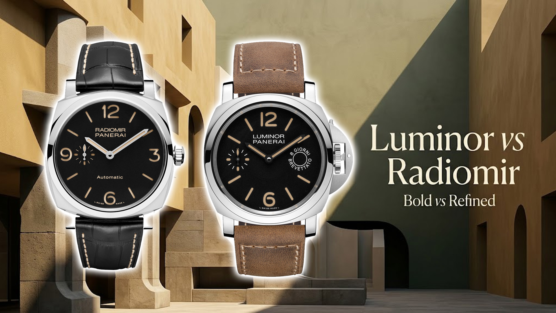 Panerai Luminor vs Radiomir: Which Panerai Should U.S. Buyers Choose?