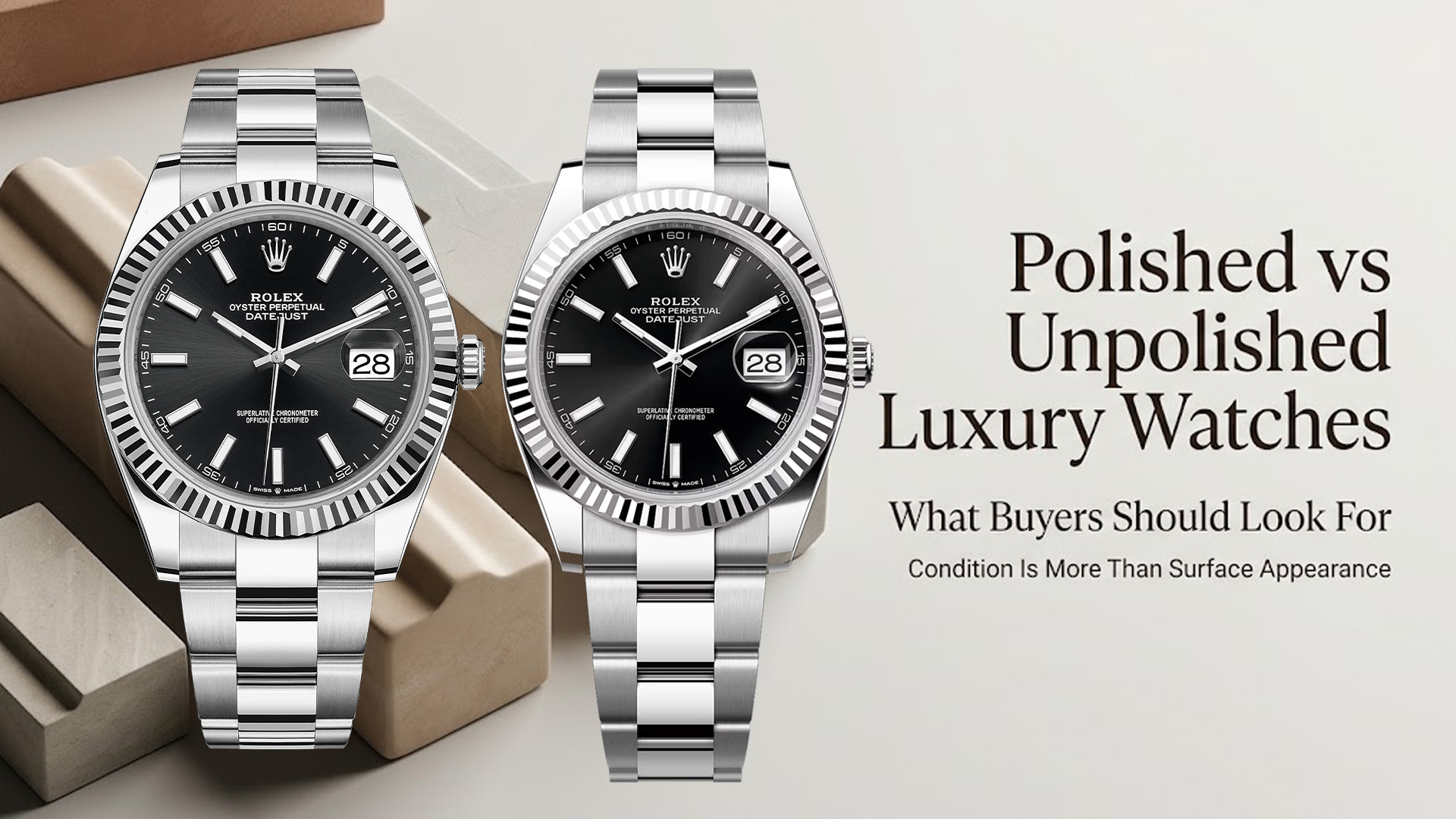 Polished vs Unpolished Luxury Watches in the USA: Which Pre-Owned Watch Should You Buy?