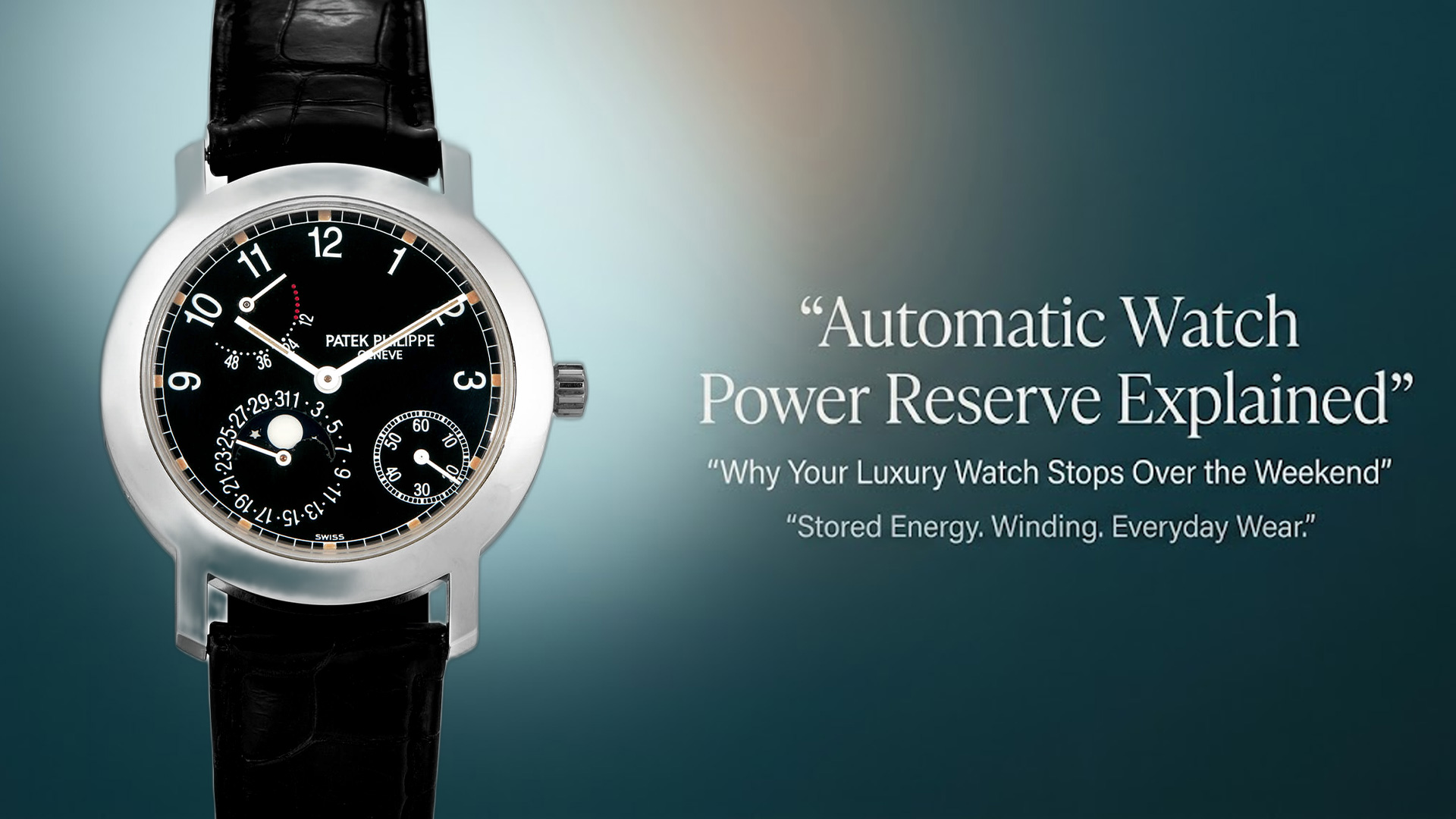 Automatic Watch Power Reserve Explained: Why Your Luxury Watch Stops Over the Weekend