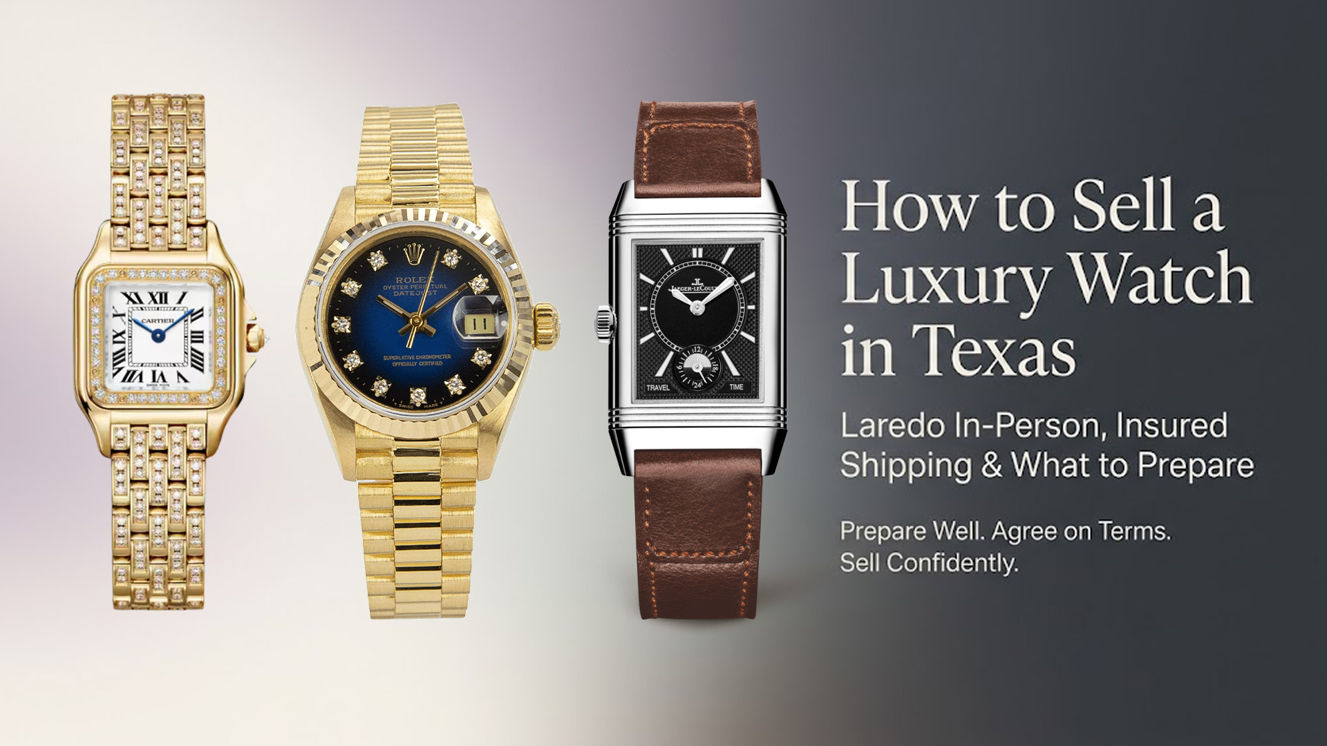 How to Sell a Luxury Watch in Texas: Laredo In-Person, Insured Shipping and What to Prepare