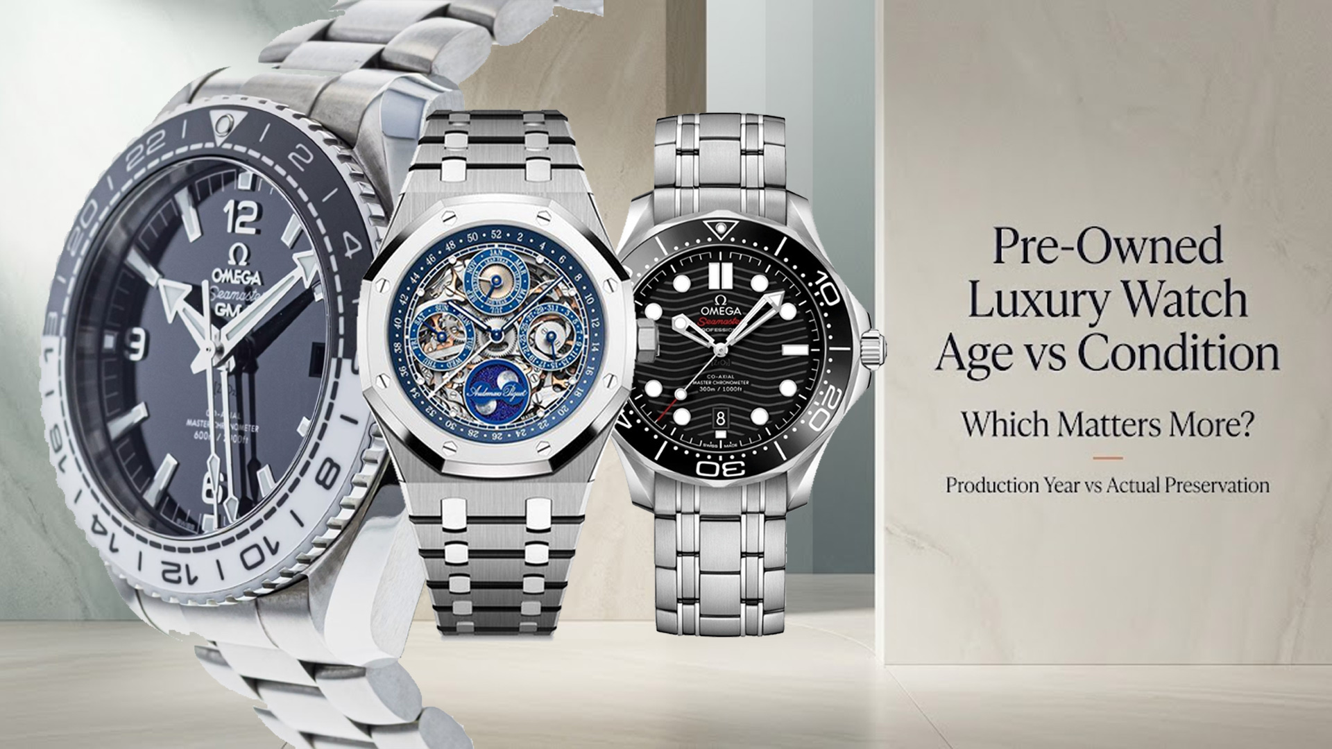 Pre-Owned Luxury Watch Age vs Condition: Which Matters More When Buying in the USA?