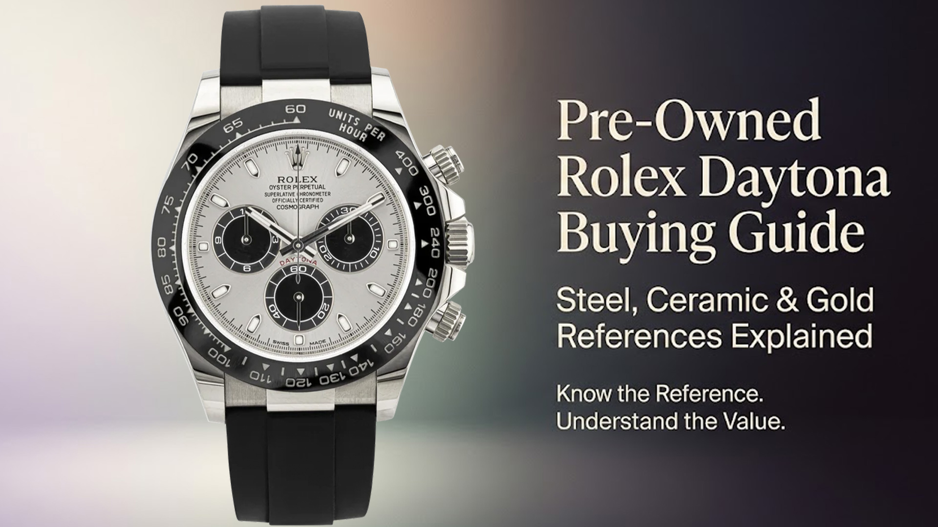 Pre-Owned Rolex Daytona Buying Guide: Steel, Ceramic and Gold References Explained