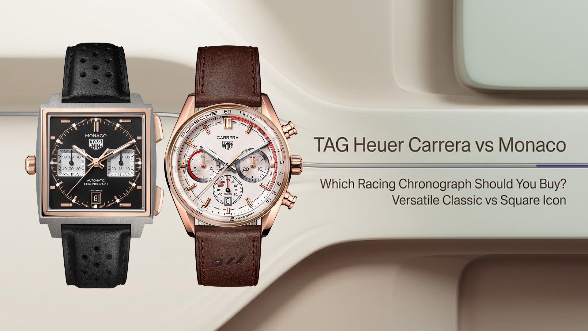 TAG Heuer Carrera vs Monaco: Which Racing Chronograph Should You Buy?